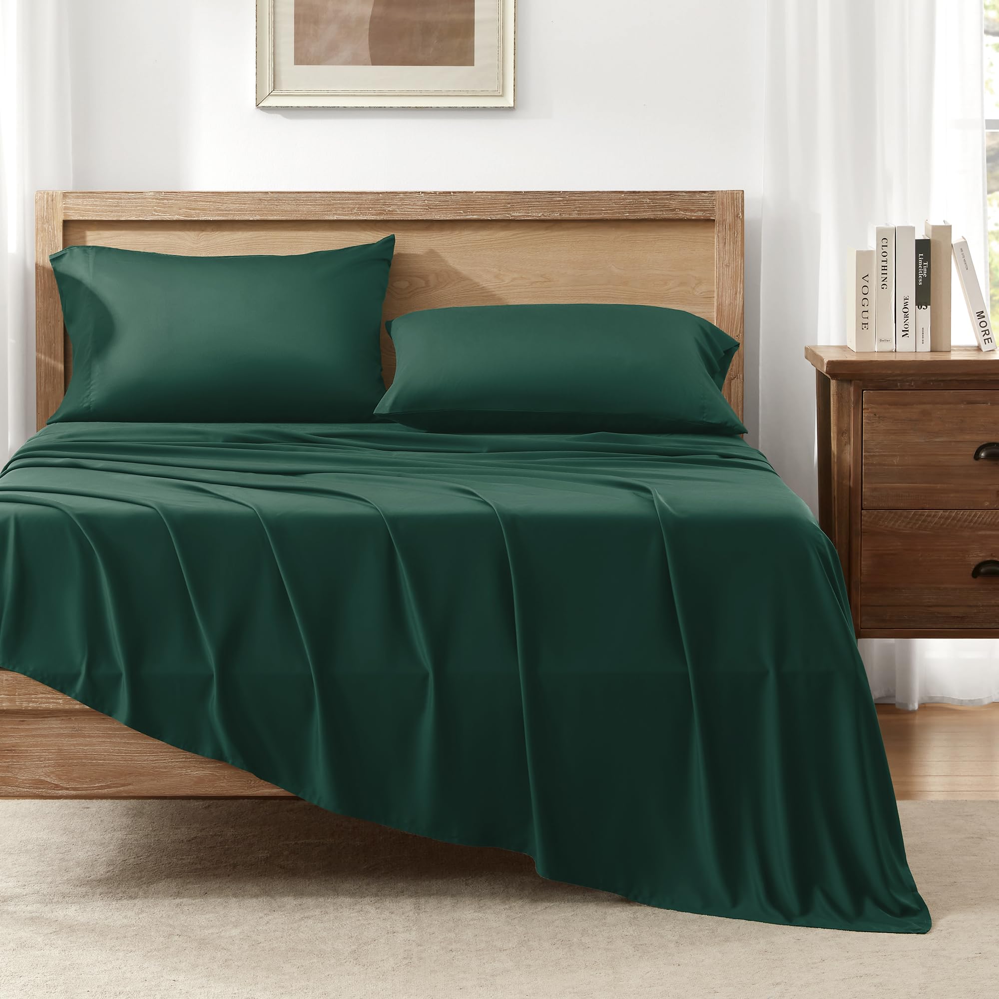 Andency Bamboo viscose sheets demonstrate cooling, moisture-wicking performance for hot nights.