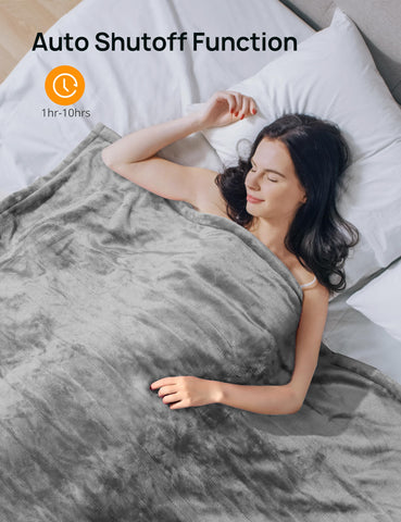 Andola blanket with ten heating levels for customizable warmth