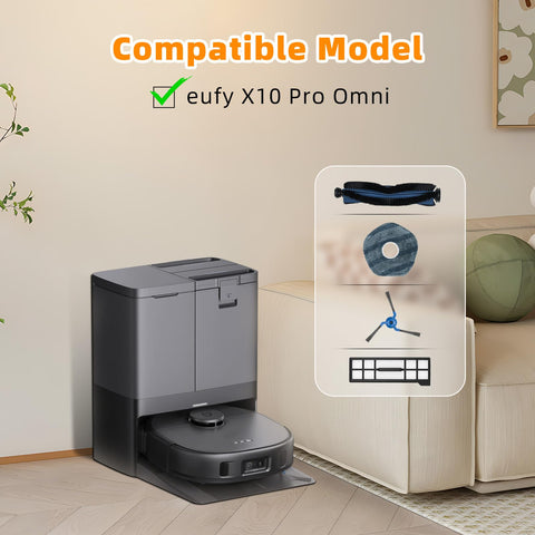 Andongo Eufy X10 Pro Omni filter for high-efficiency indoor air