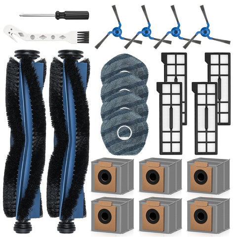 Andongo Eufy X10 Pro Omni main brush for efficient debris pickup on all floors