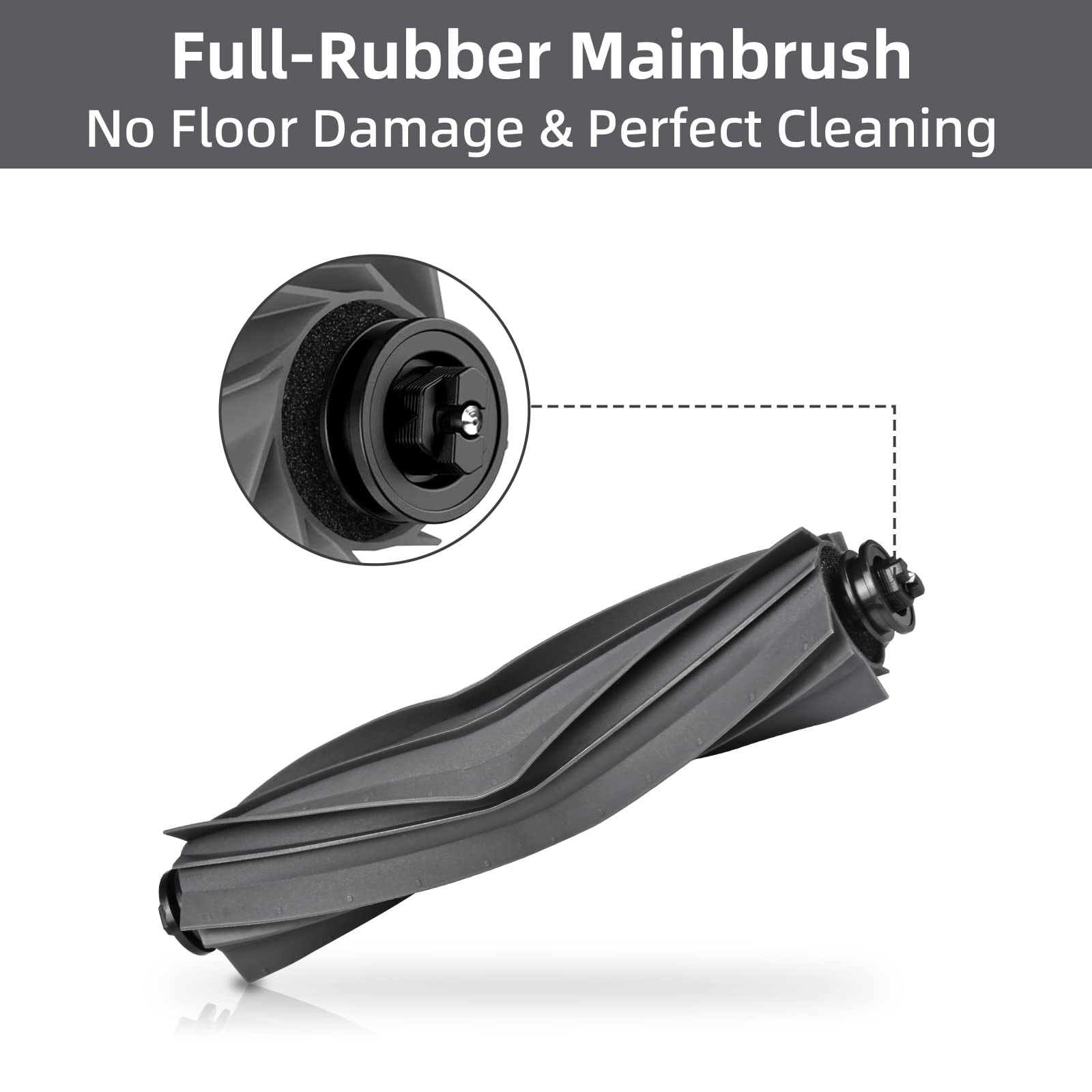 AnDongo L10s Ultra side brushes reach corners for thorough cleaning.