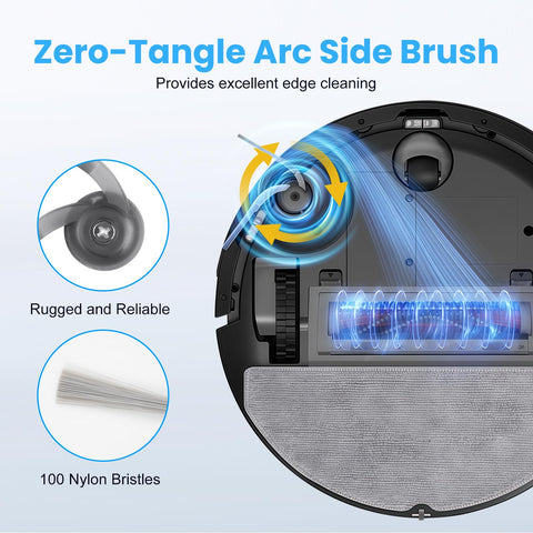 AnDongo Q10 microfiber mop pad delivers streak-free floor cleaning.