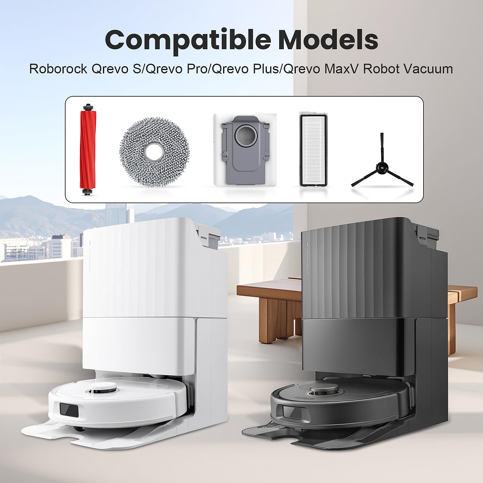 AnDongo Roborock Qrevo filter maintains air quality by capturing fine particles