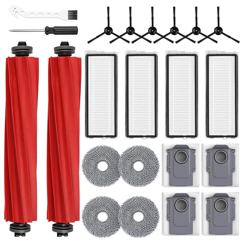 AnDongo Roborock Qrevo main brush for deep cleaning and floor protection