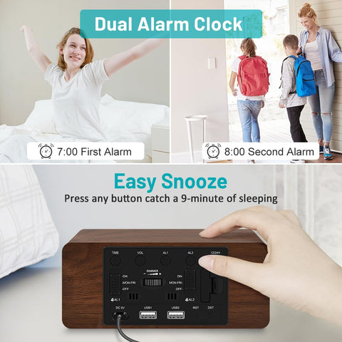 Andoolex DST time adjustment button saves time when adjusting time.