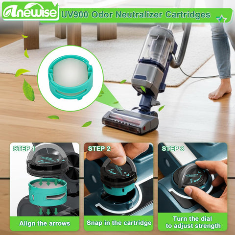 Anewise cleaning brush aids maintenance around seals and crevices.