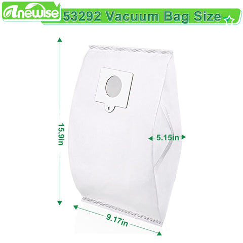 Anewise HEPA filtration bags for Kenmore vacuums capture more particles.