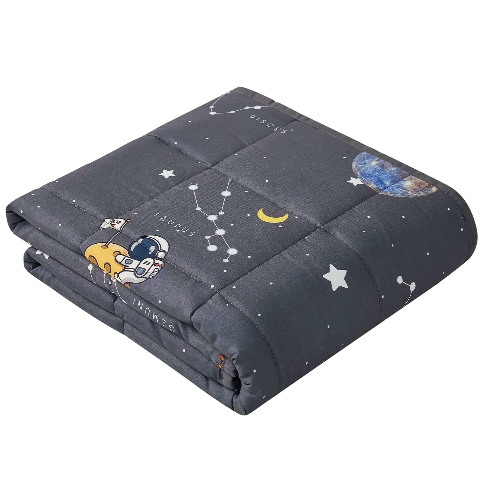 Anfie glass bead closeup highlights durable weight distribution for secure, cozy evenings