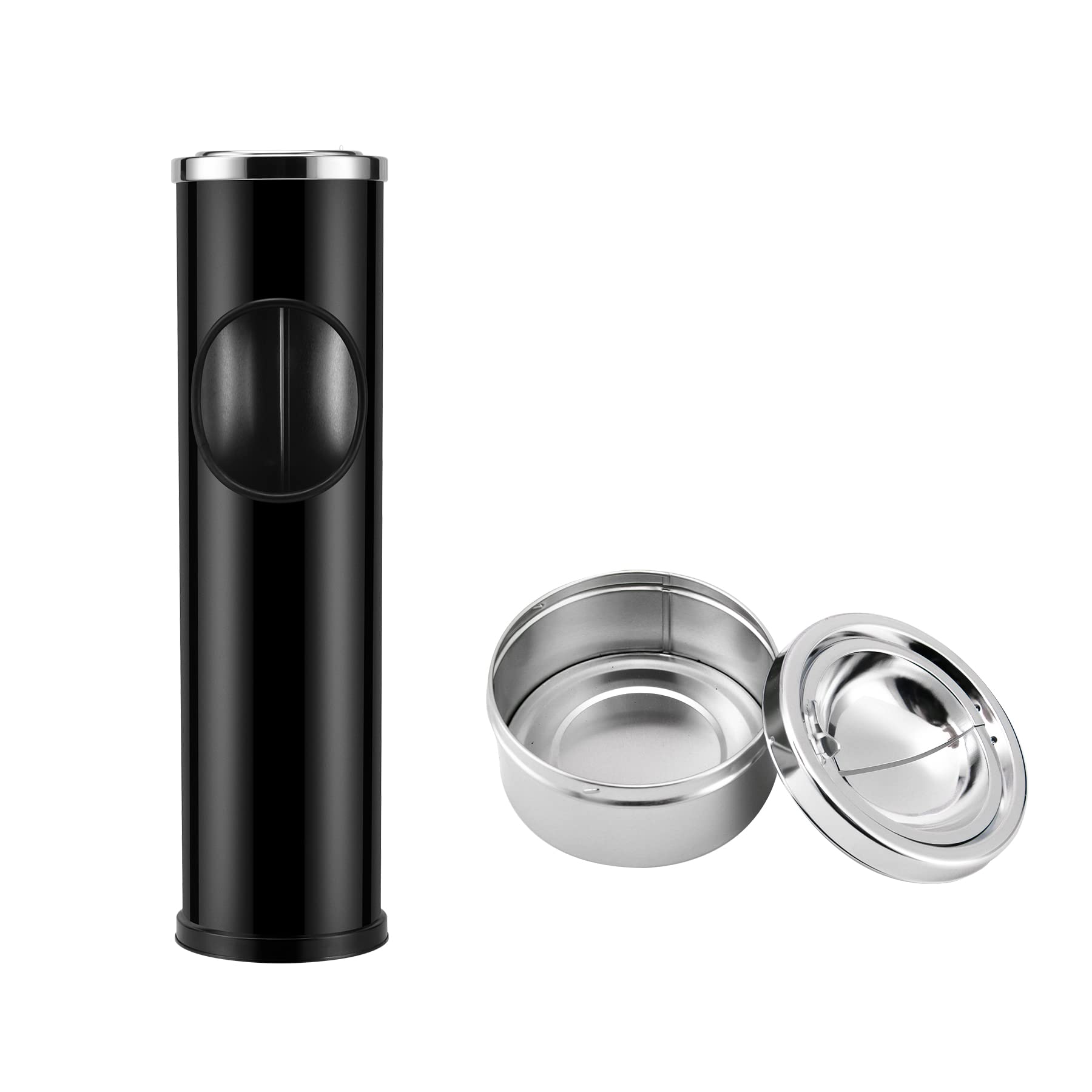 Anfrere standing ashtray outdoor base provides stable performance on windy patios.