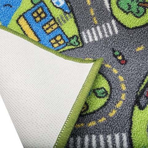 Angels City Life playmat folds and rolls for easy storage