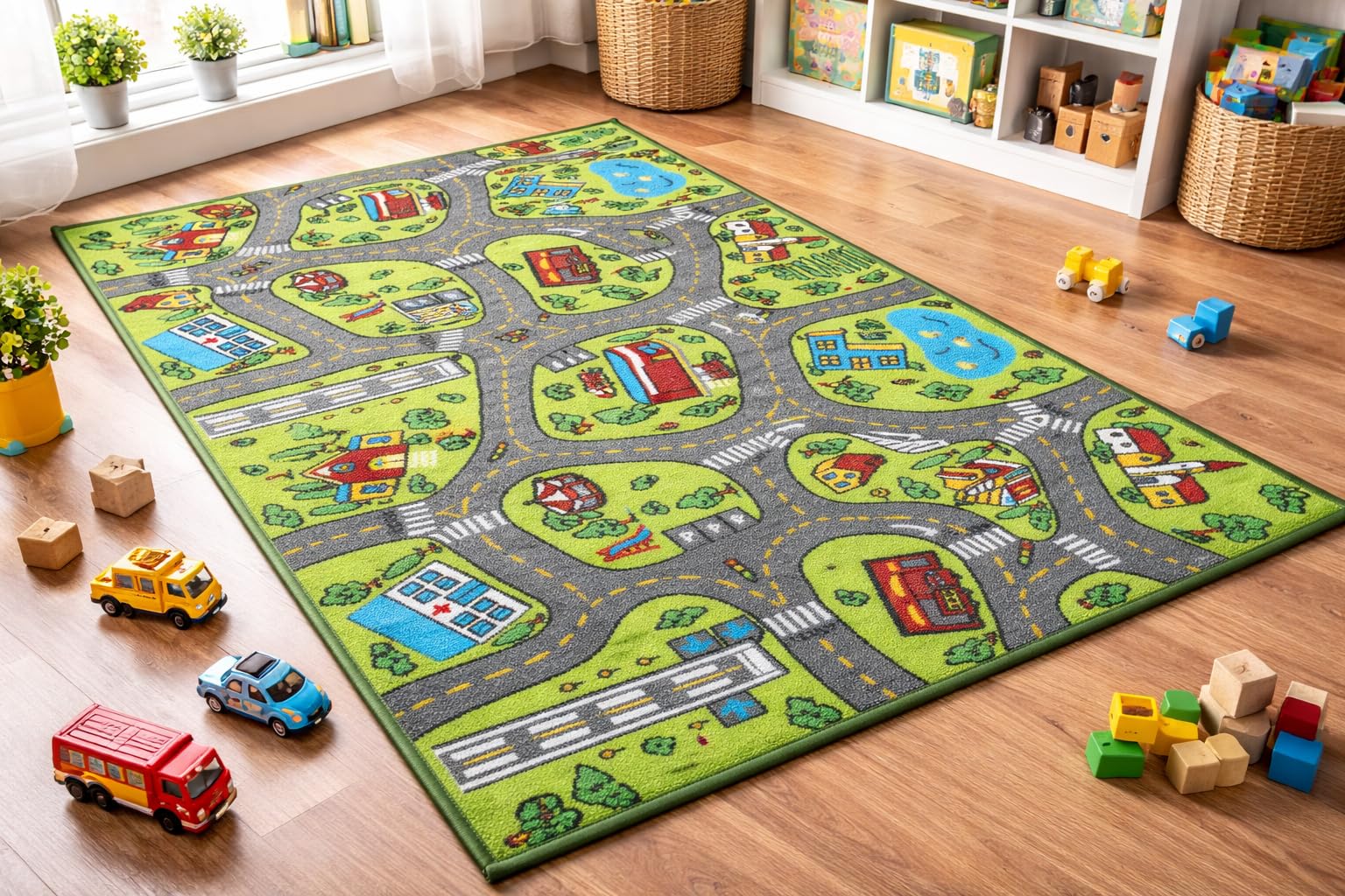Angels City Life playmat hospital scene for imaginative playtime