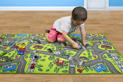 Angels City Life playmat school scene inspires learning and role-play