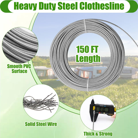 Anglekai clothesline tightener keeps ends securely taut for stable outdoor drying.