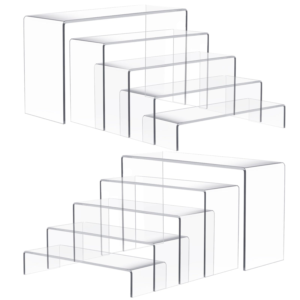 Anglelife 10-piece risers set for versatile desktop display