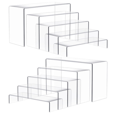 Anglelife 10-piece risers set for versatile desktop display
