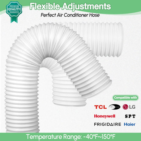 Easy installation of Angooni vent hose with twist-and-secure ends.