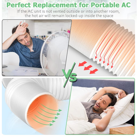 Universal counter-clockwise vent connector by Angooni for secure fit.
