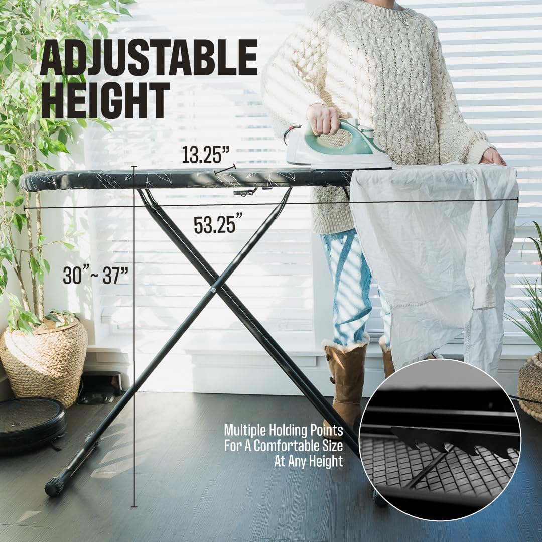 Angora Brands Iron Board standard height reduces back strain