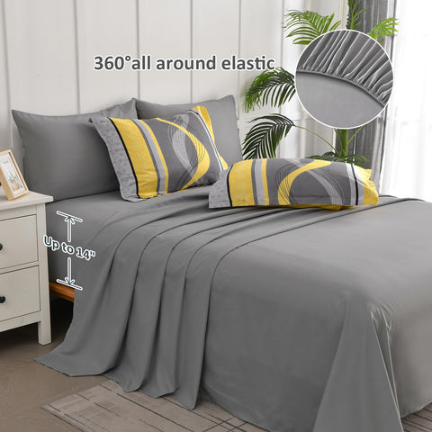 Anibedding soft microfiber fabric feels lightweight and breathable.