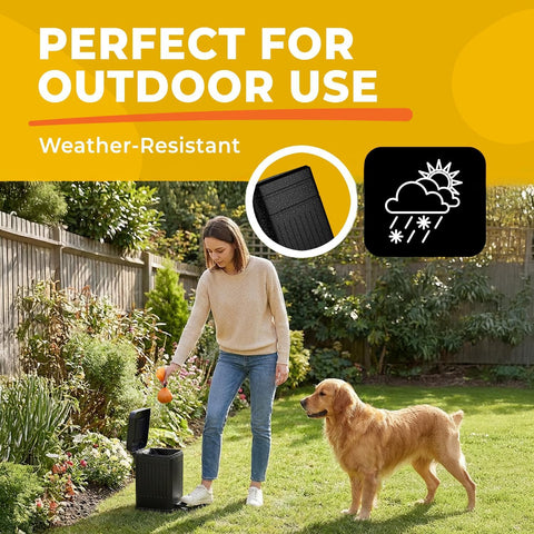AnimoGoods carbon filter odor control feature near the lid