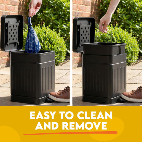 AnimoGoods removable inner bucket shown for easy cleaning
