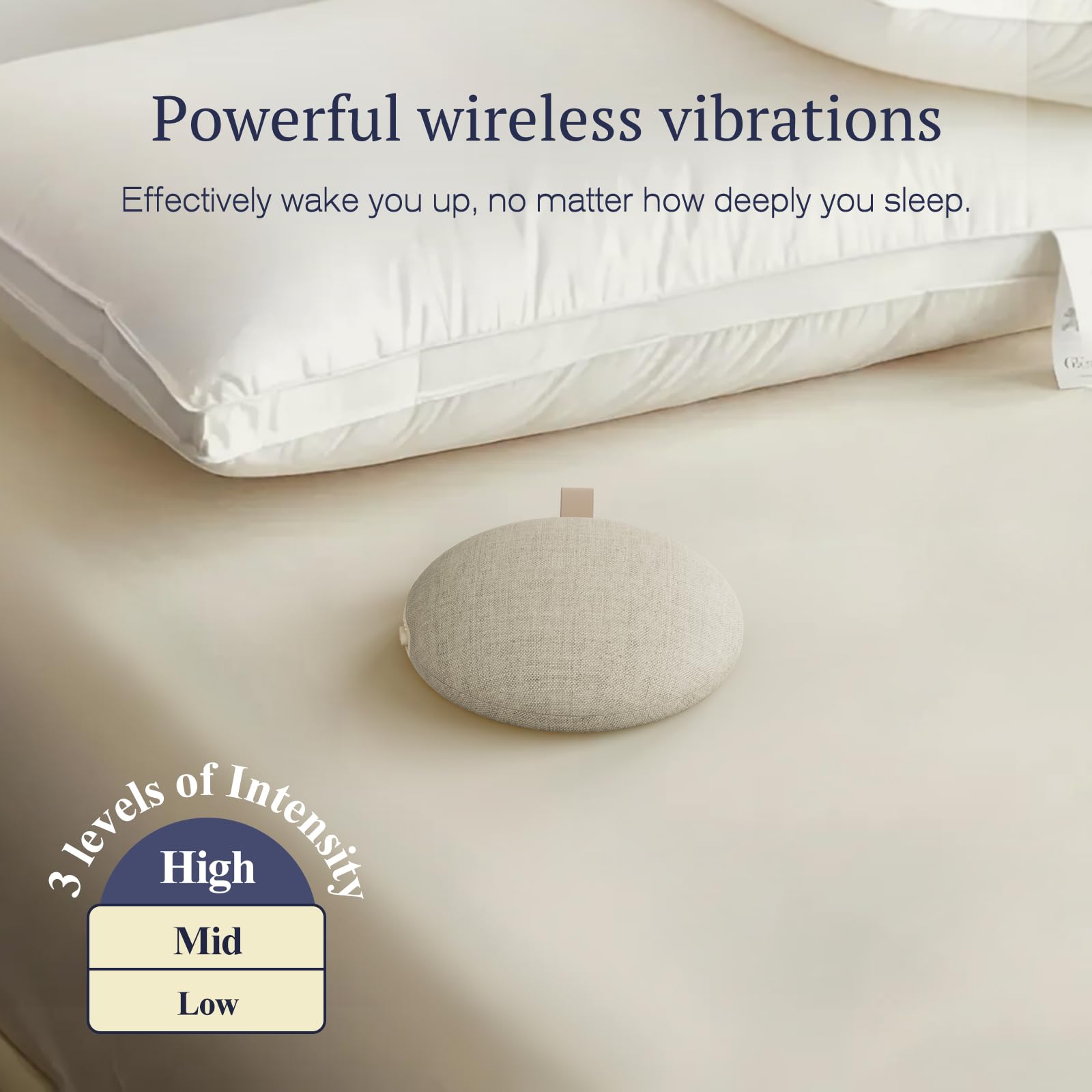 ANJANK alarm clock with dual alarms supports different schedules.