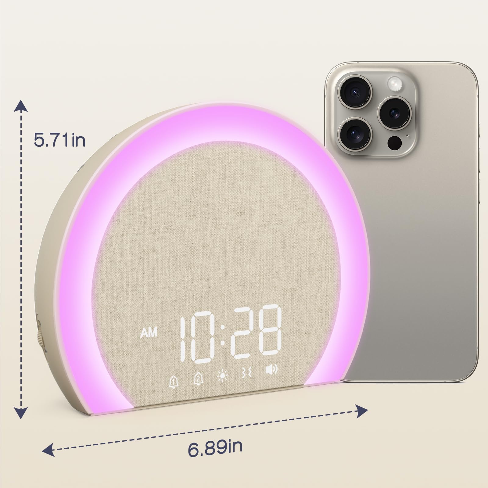 ANJANK plug-in design keeps the alarm ready without battery backup.