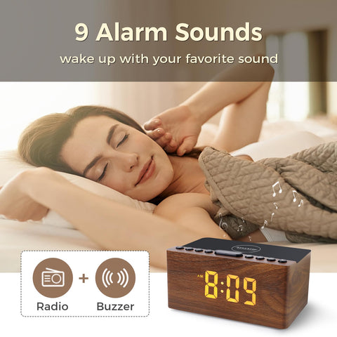 ANJANK FM radio dial for tuning local stations with clear sound.