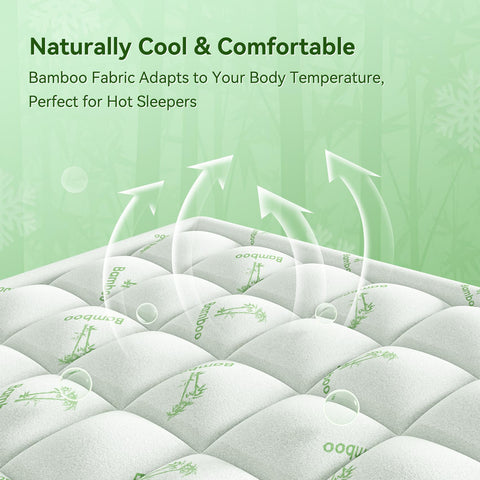 Anluoer 3D ventilation topper enhances airflow for cooler, comfortable nights