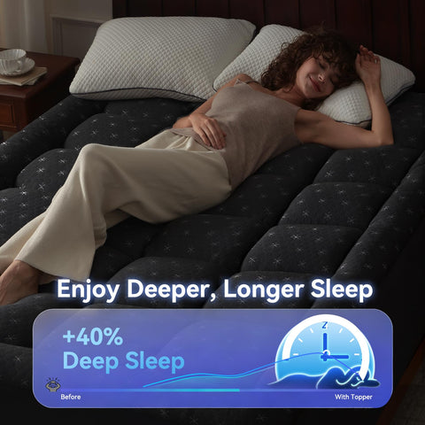 Anluoer 60x80 inches provides a generous queen-size sleeping surface