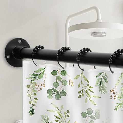 Anndason 12 ring hooks included for easy curtain hanging.