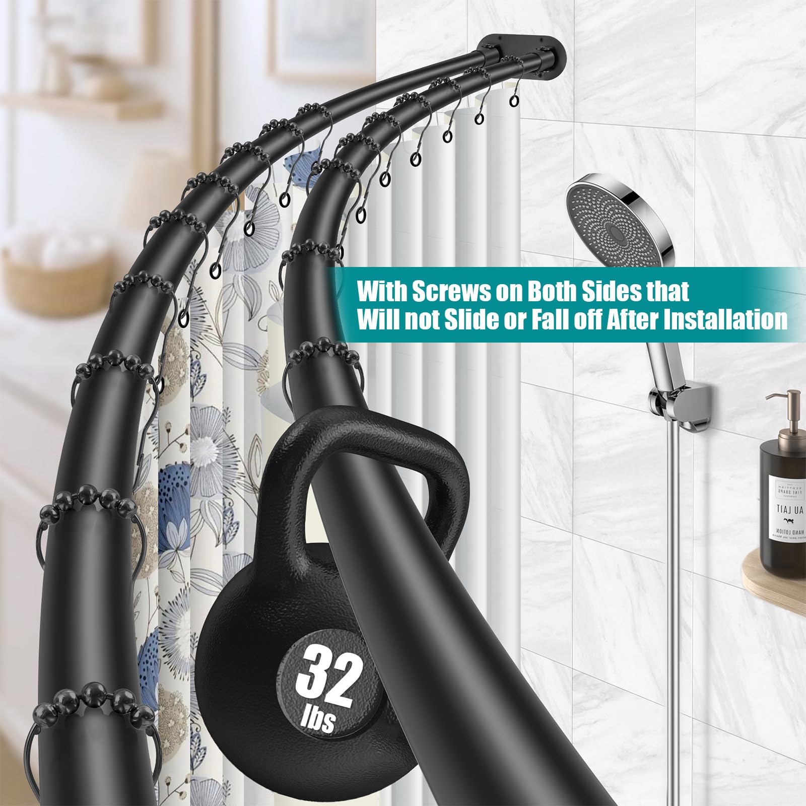 Anndason space-enhancement design helps separate damp and dry areas for tidy bathrooms