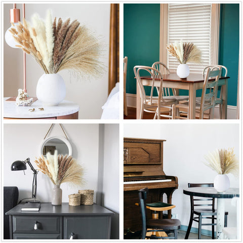 ANPROOR high-quality pampas grass bouquet crafted for durable long-lasting decor.