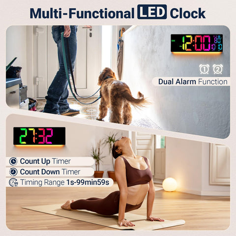 ANSOPER Auto DST feature keeps time accurate without manual resets.
