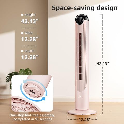 Antarctic Star T36 front view with timer and child-safe controls for safer use
