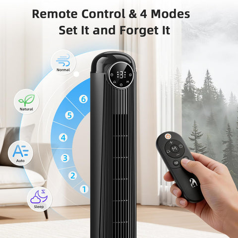 Antarctic Star T42 touch controls provide precise, easy adjustments.