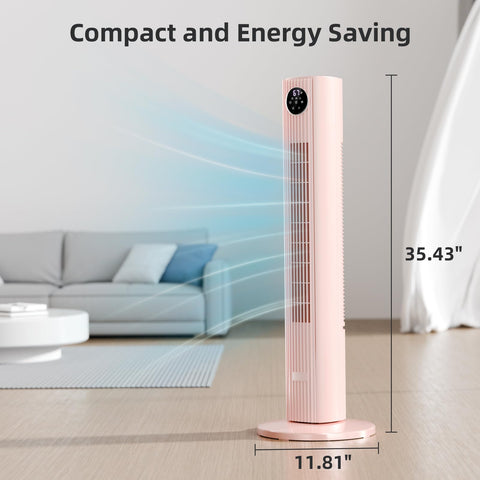 Antarctic Star tower fan with 4 modes for tailored cooling experiences.