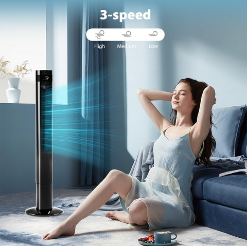 Antarctic Star bladeless design provides safe airflow in any room.