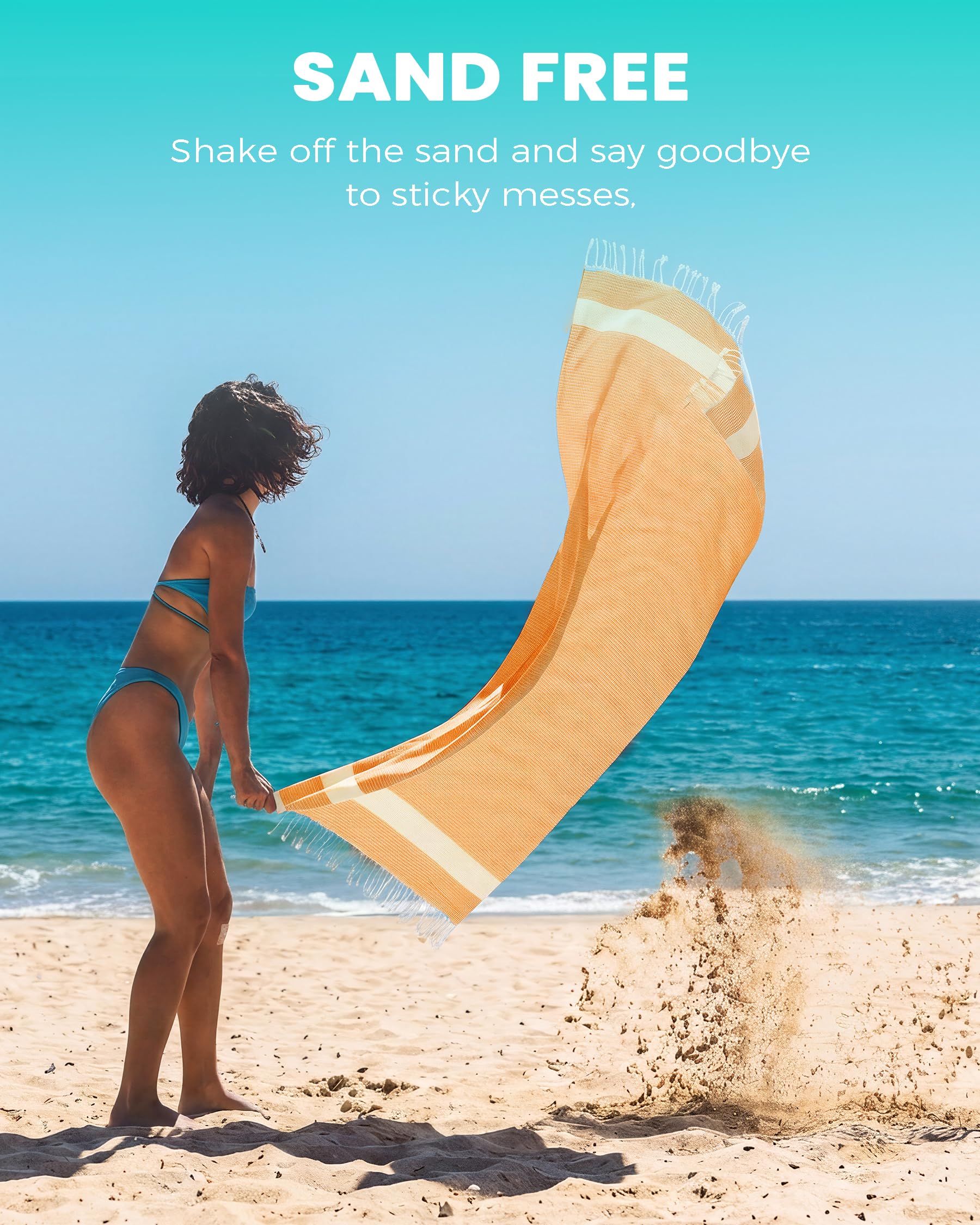 Antfuny fade-resistant towel maintains color after washes.