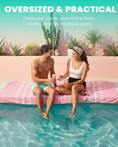 Antfuny multifunction towel ideal for yoga, picnics, or pool days.