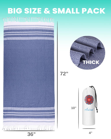 Antfuny soft microfiber fabric provides gentle touch and quick drying.