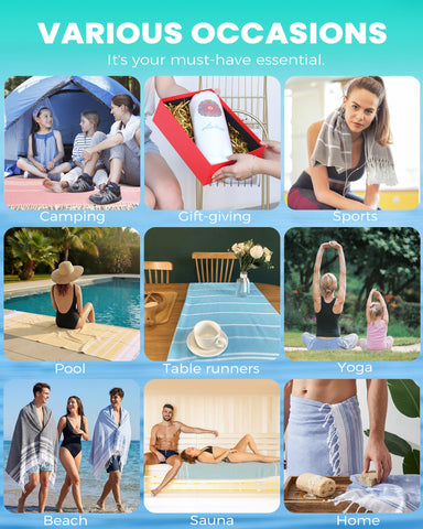 Antfuny travel cruise friendly towel dries fast and packs light.