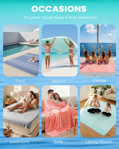 Antfuny travel-friendly oversized blanket perfect for airplanes and on-the-go adventures