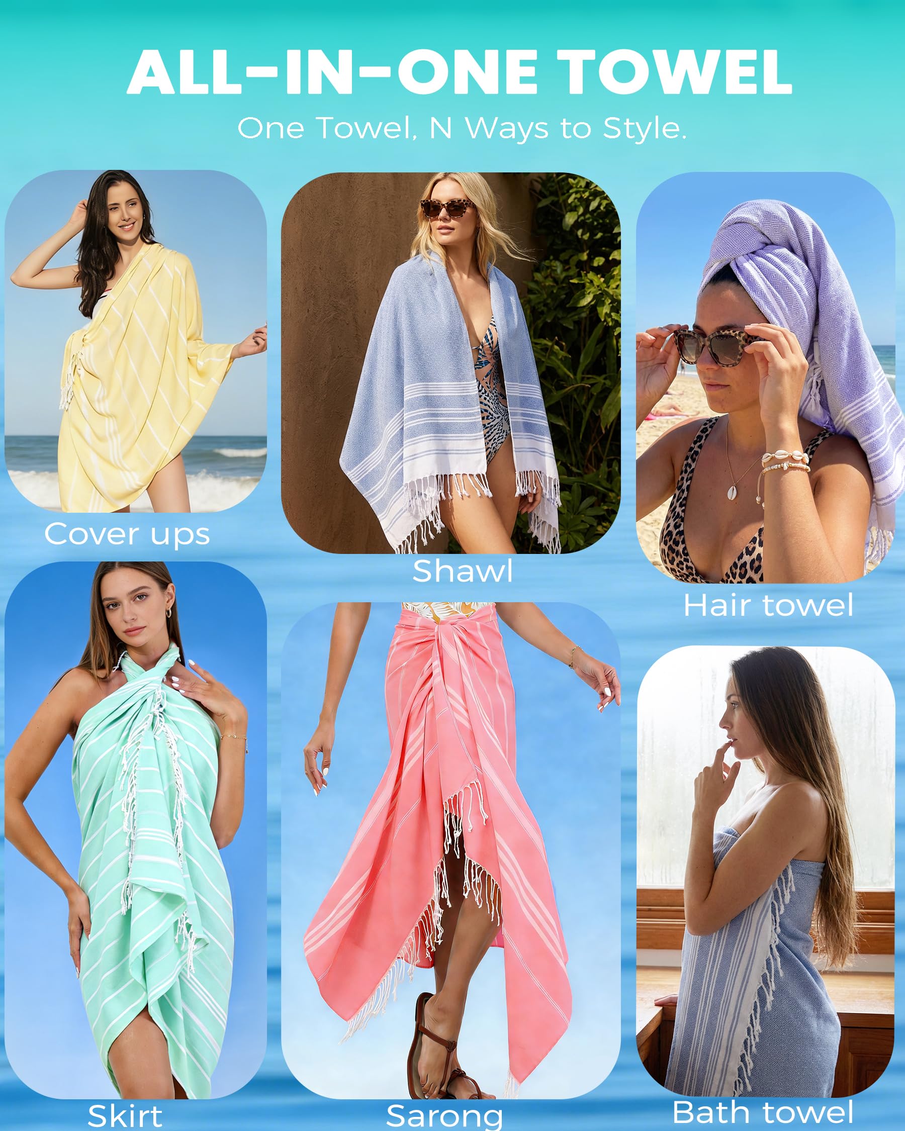 Antfuny yoga picnic beach towel ready for outdoor workouts.