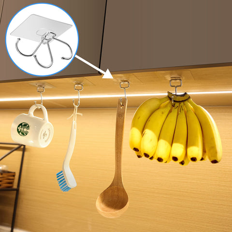 Indoor and outdoor durable hooks for various hangings