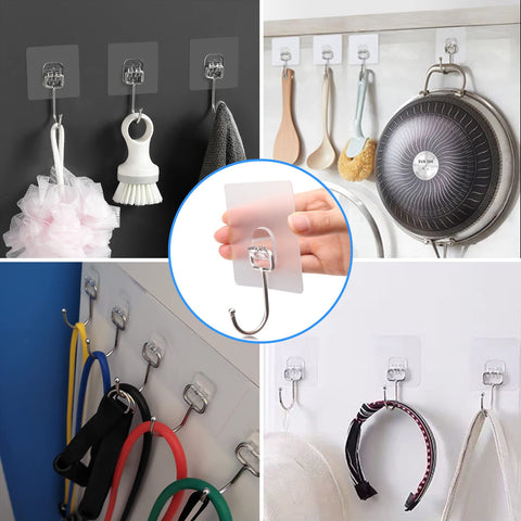 Rust-proof 304 stainless steel hook resists tarnish