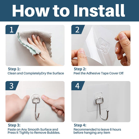 Hooks tolerate -37°F to 200°F for year-round use