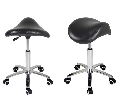 Antlu saddle stool metal base delivers sturdy support for daily use.