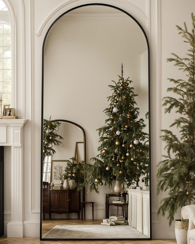 Antok 71x32 arched full-length mirror for full-body outfit checks.