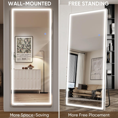 Antok HD reflective silver glass delivers true images with a safety membrane.